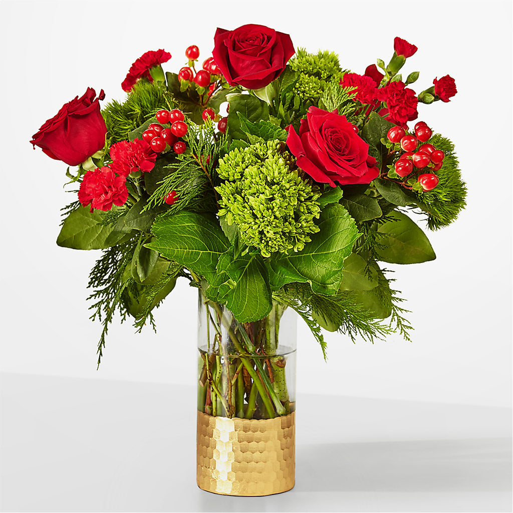 Plaid Throw Bouquet – The Love Bug Flowers, Timmins ON