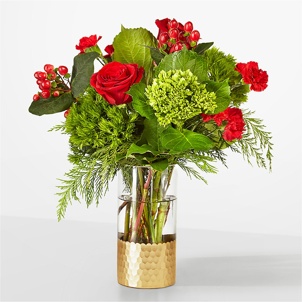 Plaid Throw Bouquet – The Love Bug Flowers, Timmins ON