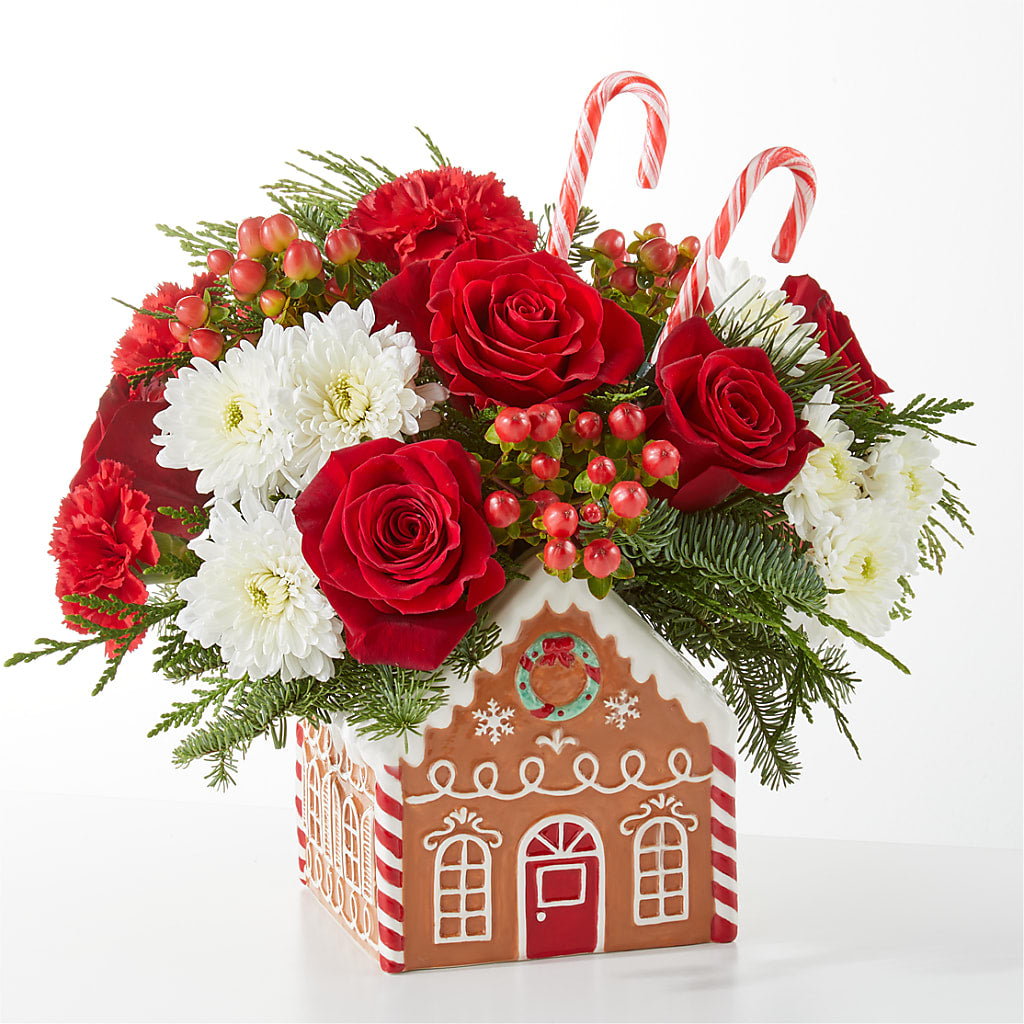 Gingerbread Bakery Bouquet – The Love Bug Flowers, Timmins ON