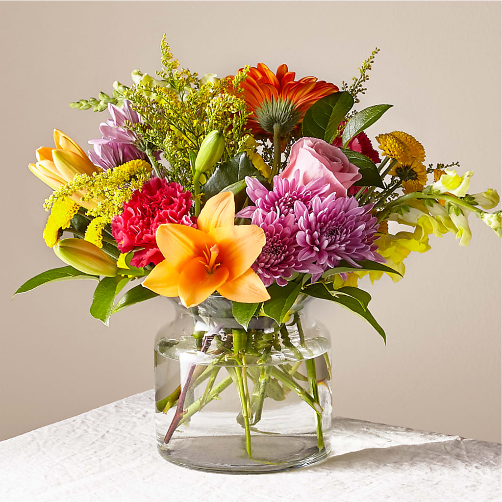 Party Punch Bouquet – The Love Bug Flowers, Timmins ON