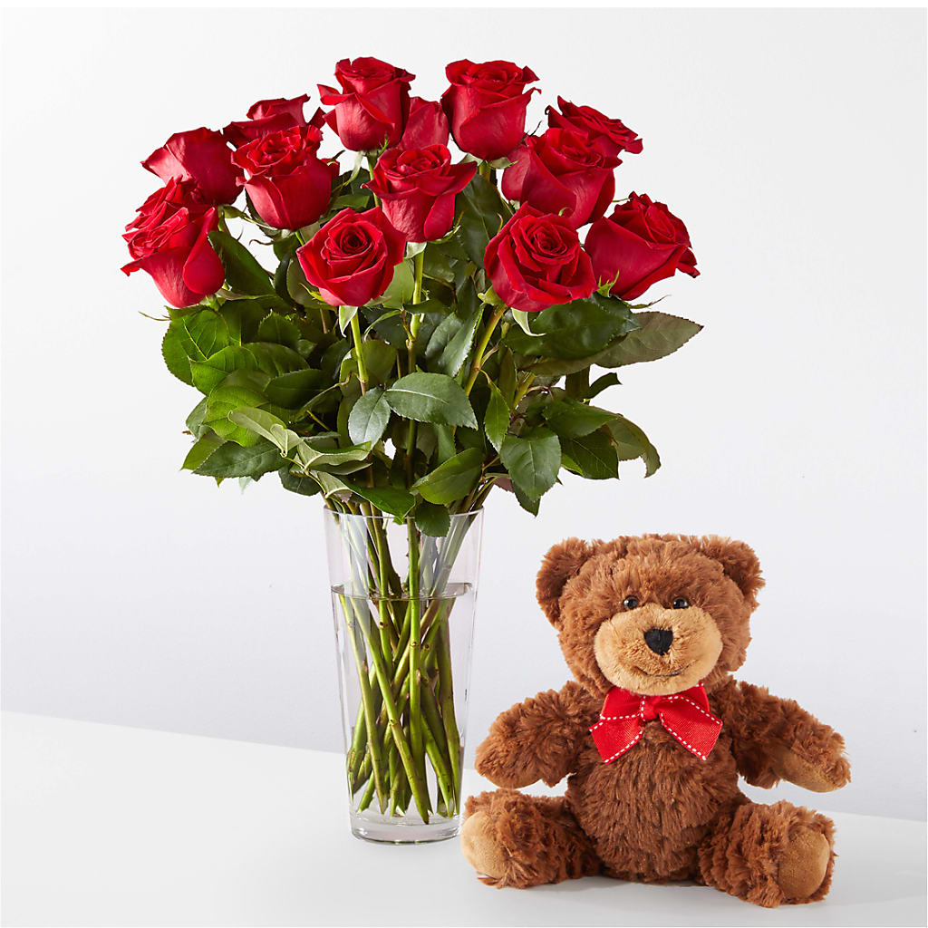 Romantic Long Stem Red Rose Bouquet Bundles – The Love Bug Flowers, Timmins ON