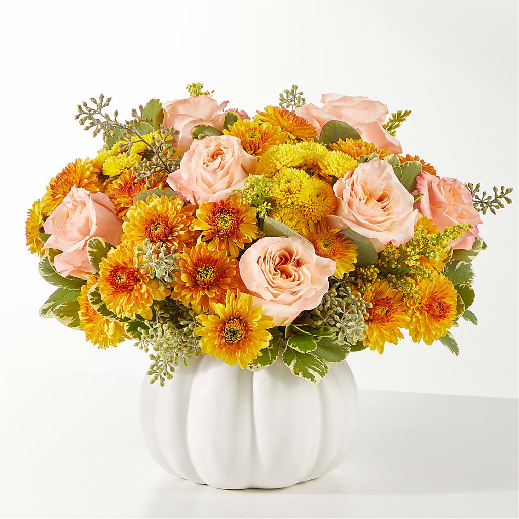 Peachy Pumpkin – The Love Bug Flowers, Timmins ON