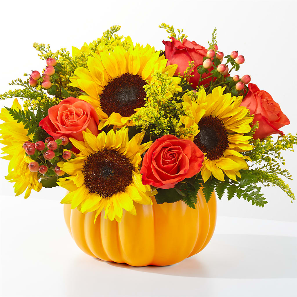 Pick of the Patch Pumpkin Bouquet – The Love Bug Flowers, Timmins ON