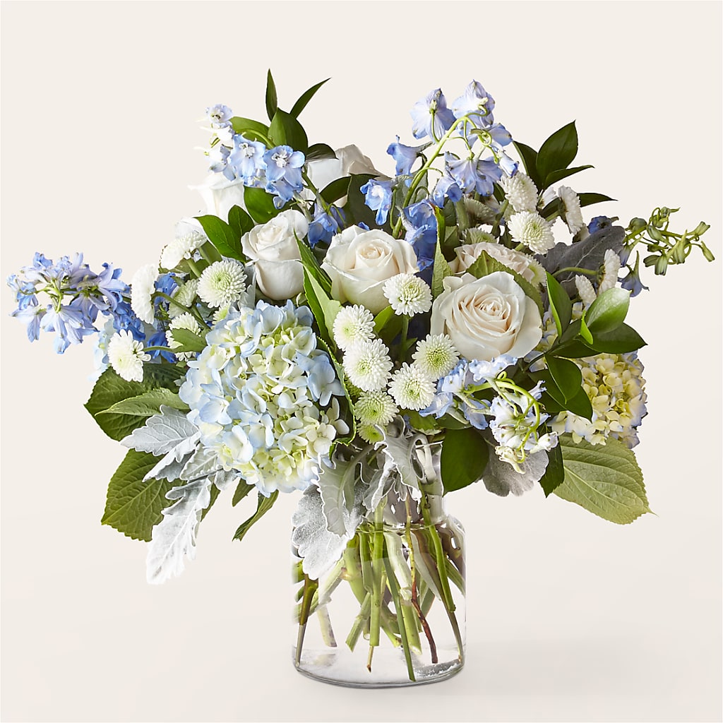 Clear Skies Bouquet – The Love Bug Flowers, Timmins ON