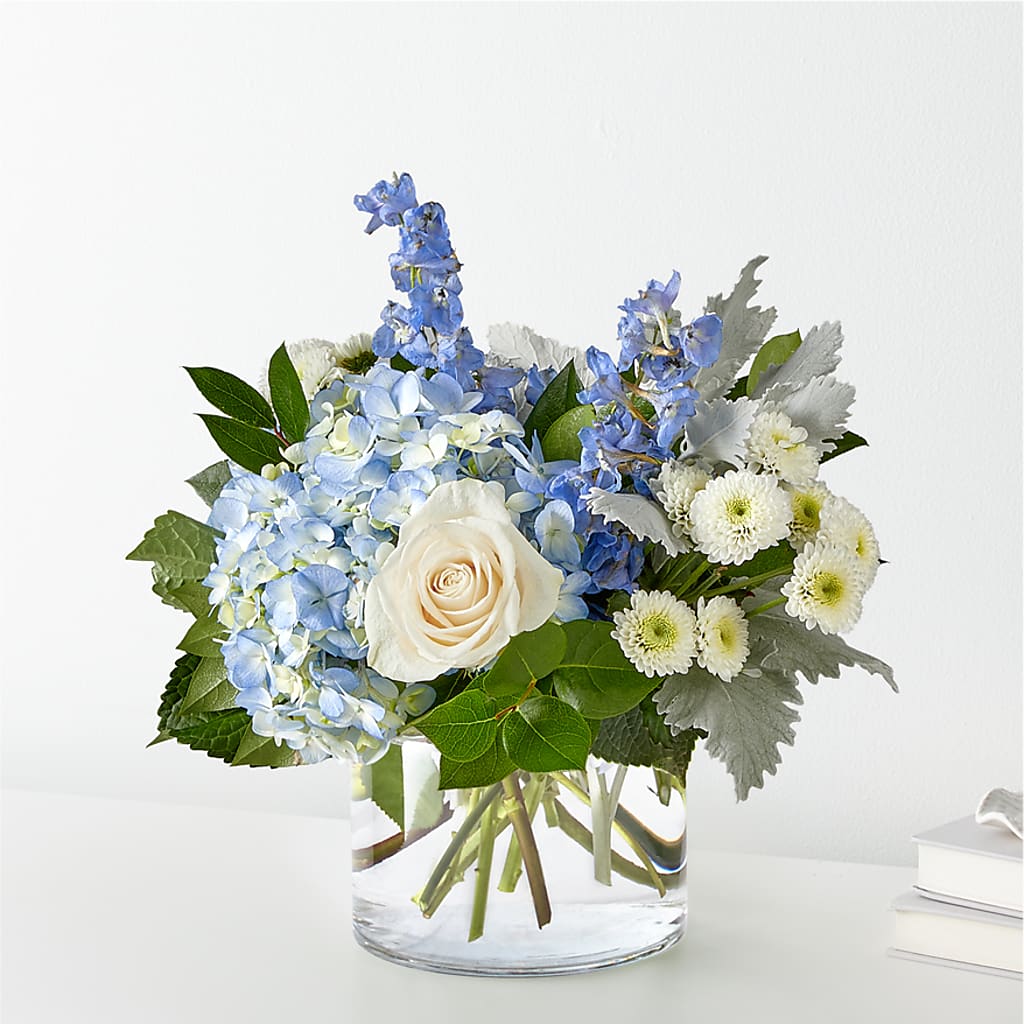 Clear Skies Bouquet – The Love Bug Flowers, Timmins ON