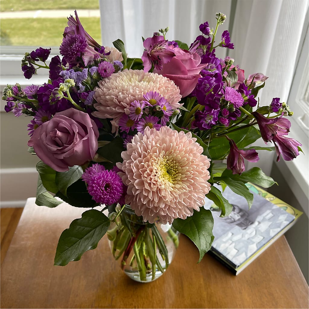 Ultraviolet Bouquet – The Love Bug Flowers, Timmins ON