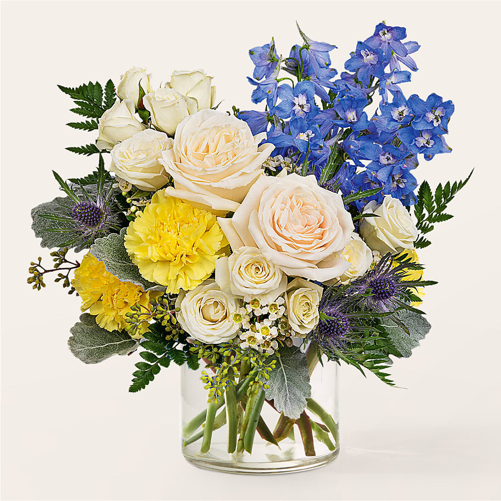 Lemon Sorbet Bouquet – The Love Bug Flowers, Timmins ON