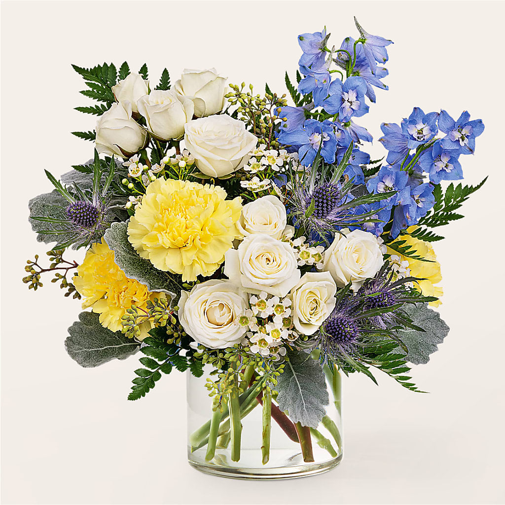 Lemon Sorbet Bouquet – The Love Bug Flowers, Timmins ON