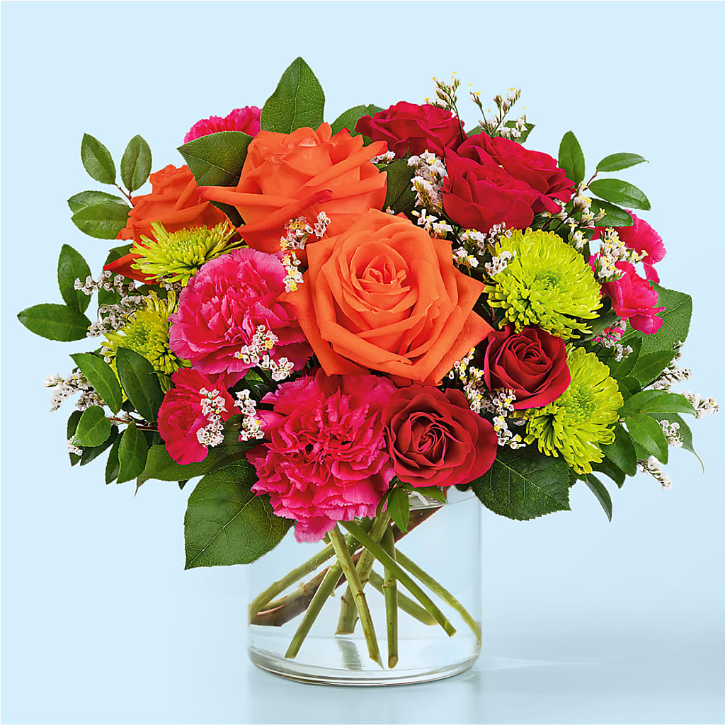 Colorful Carnival Bouquet – The Love Bug Flowers, Timmins ON