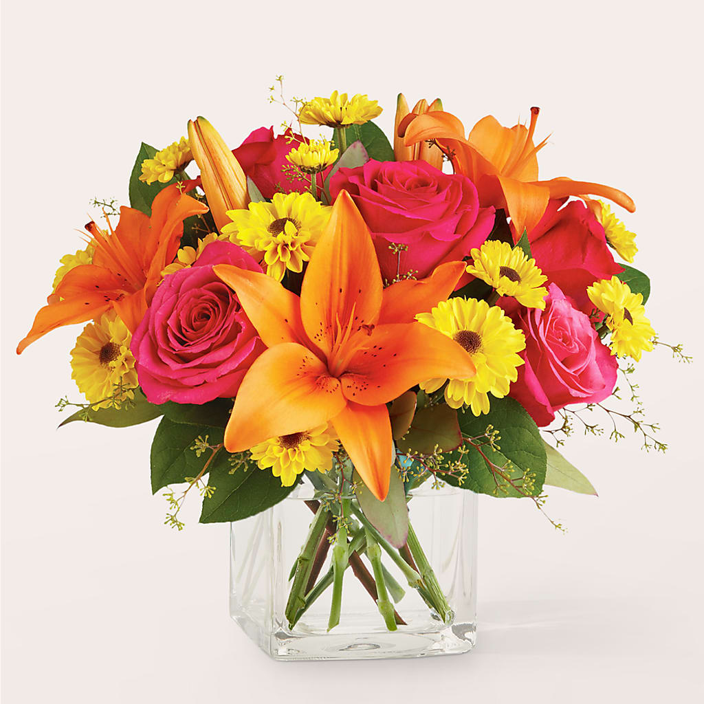 Neon Lights Bouquet – The Love Bug Flowers, Timmins ON