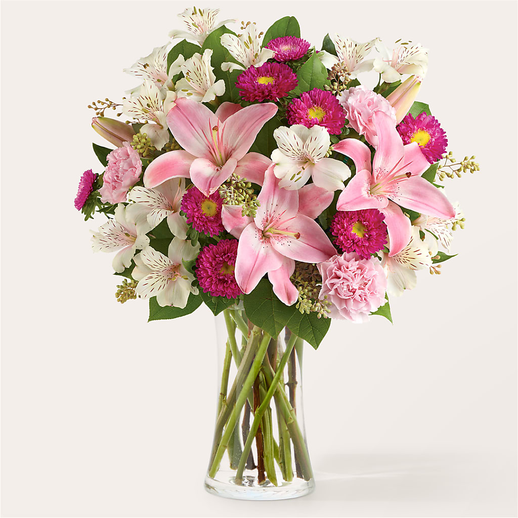 Feeling Fuchsia Bouquet – The Love Bug Flowers, Timmins ON