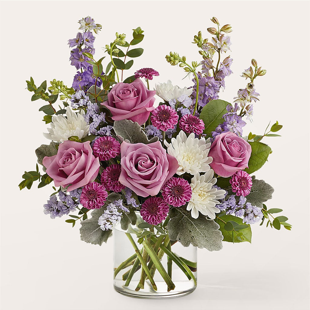 Violet Frost Bouquet – The Love Bug Flowers, Timmins ON