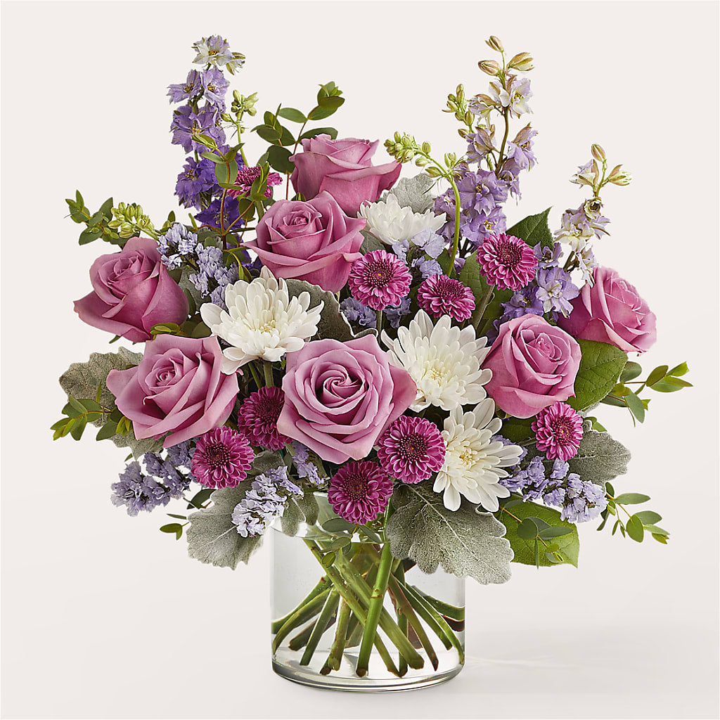 Violet Frost Bouquet – The Love Bug Flowers, Timmins ON