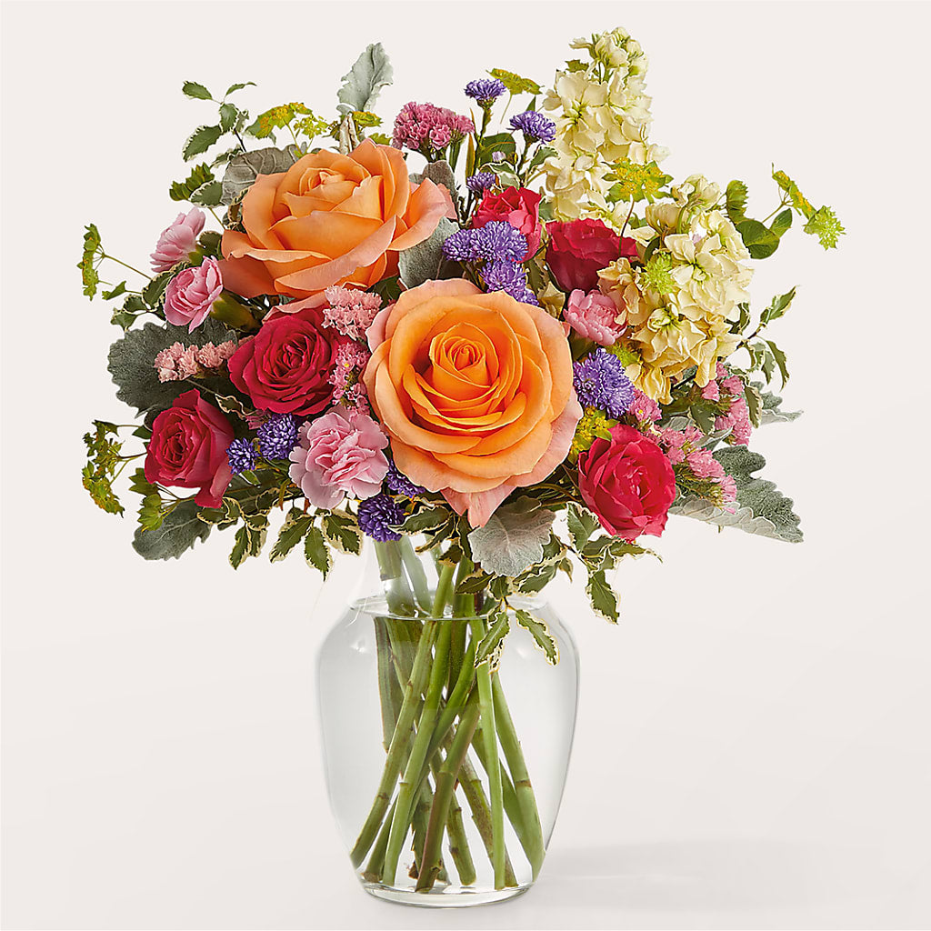Tangerine Tango Bouquet – The Love Bug Flowers, Timmins ON