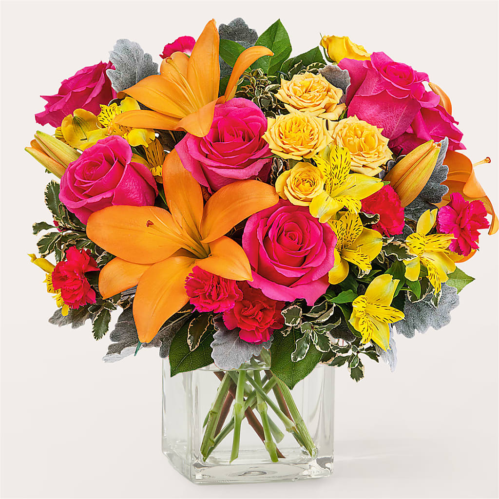 To the Tropics Bouquet – The Love Bug Flowers, Timmins ON
