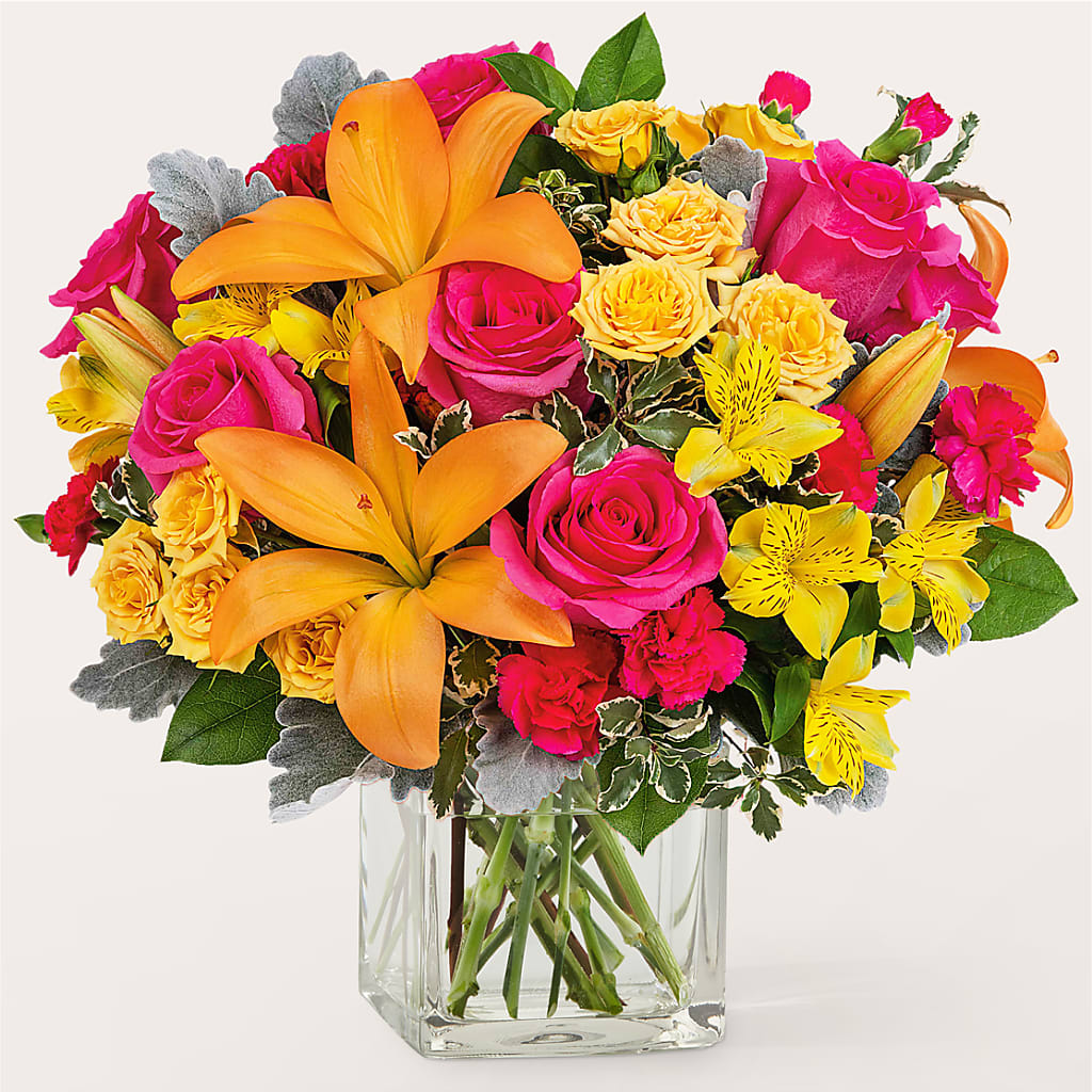 To the Tropics Bouquet – The Love Bug Flowers, Timmins ON