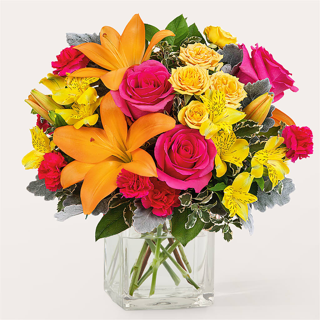 To the Tropics Bouquet – The Love Bug Flowers, Timmins ON
