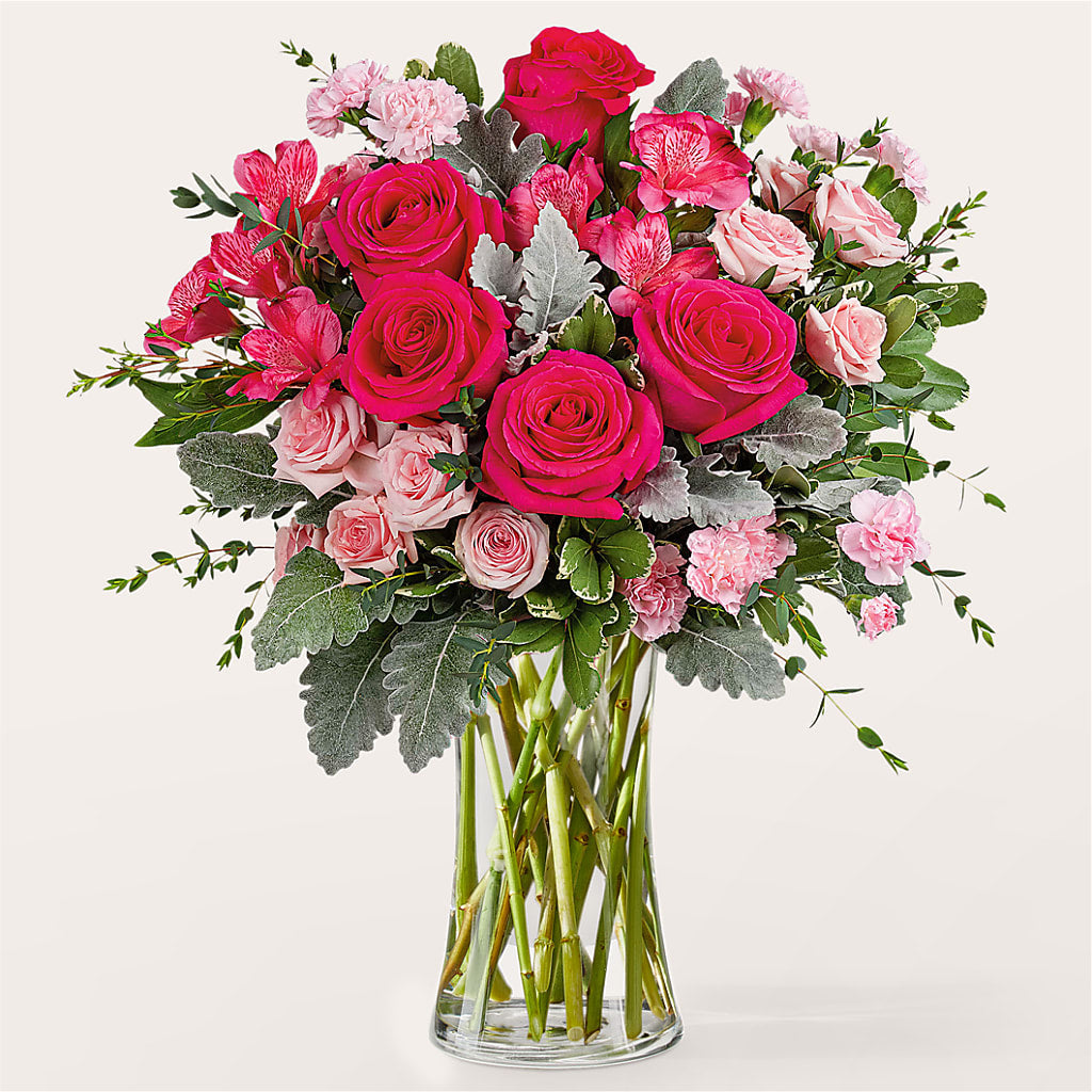 Tickled Pink Bouquet – The Love Bug Flowers, Timmins ON