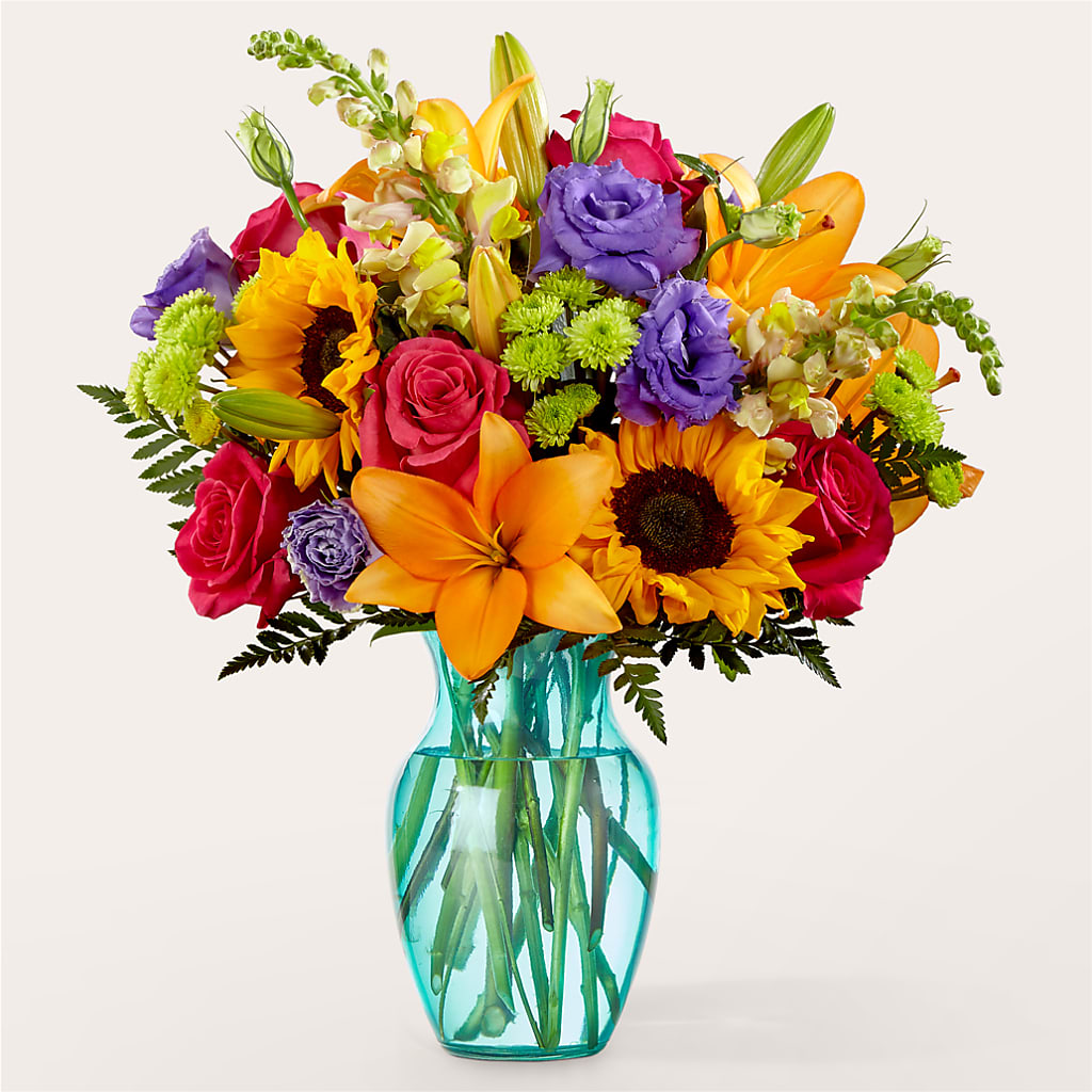 Double Rainbow Bouquet – The Love Bug Flowers, Timmins ON