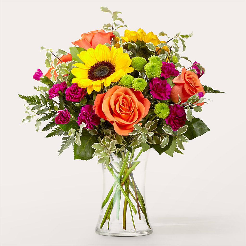 Warmth & Light Bouquet – The Love Bug Flowers, Timmins ON