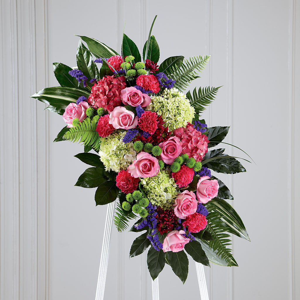 Refreshing Mix Standing Spray – The Love Bug Flowers, Timmins ON