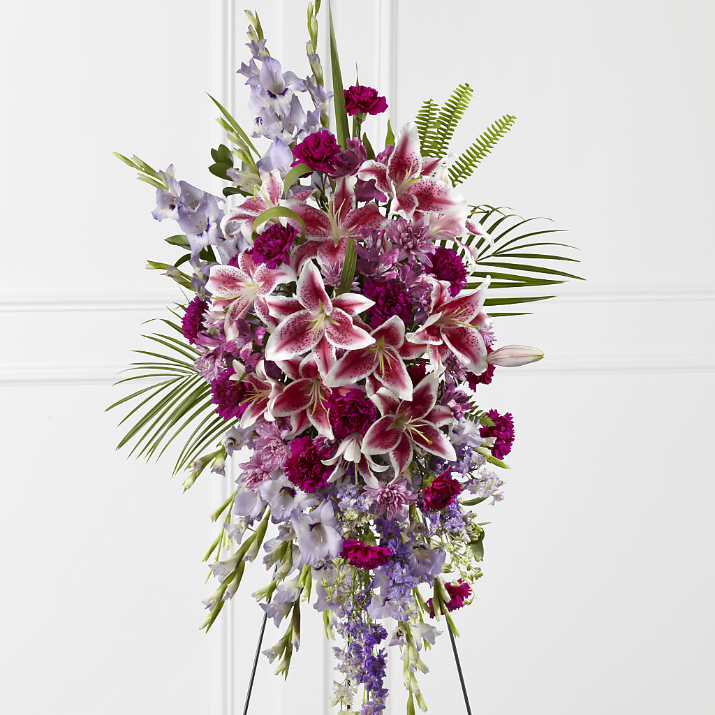Tender Touch Standing Spray – The Love Bug Flowers, Timmins ON