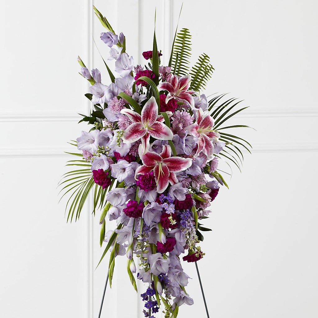 Tender Touch Standing Spray – The Love Bug Flowers, Timmins ON