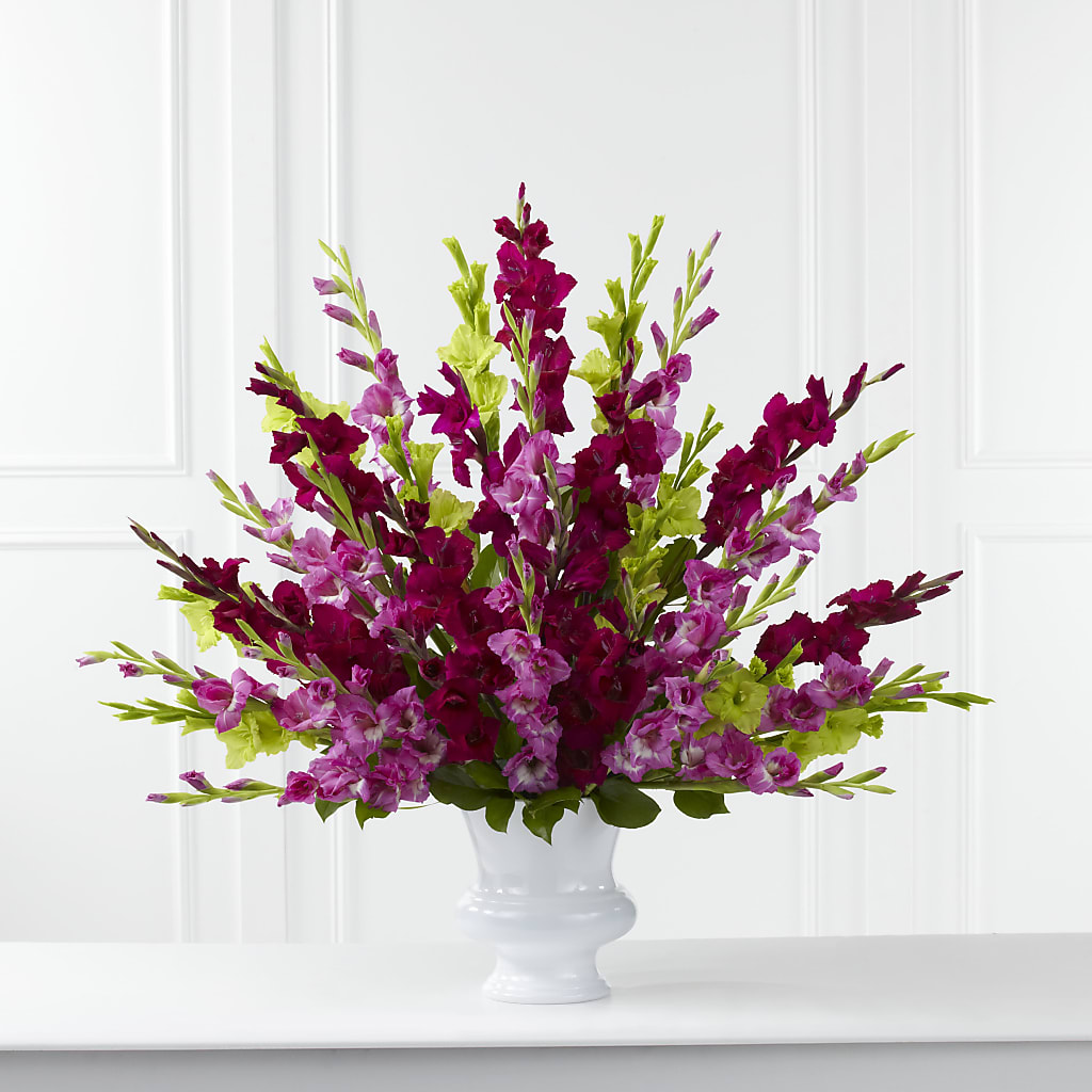 Solemn Offering Arrangement – The Love Bug Flowers, Timmins ON
