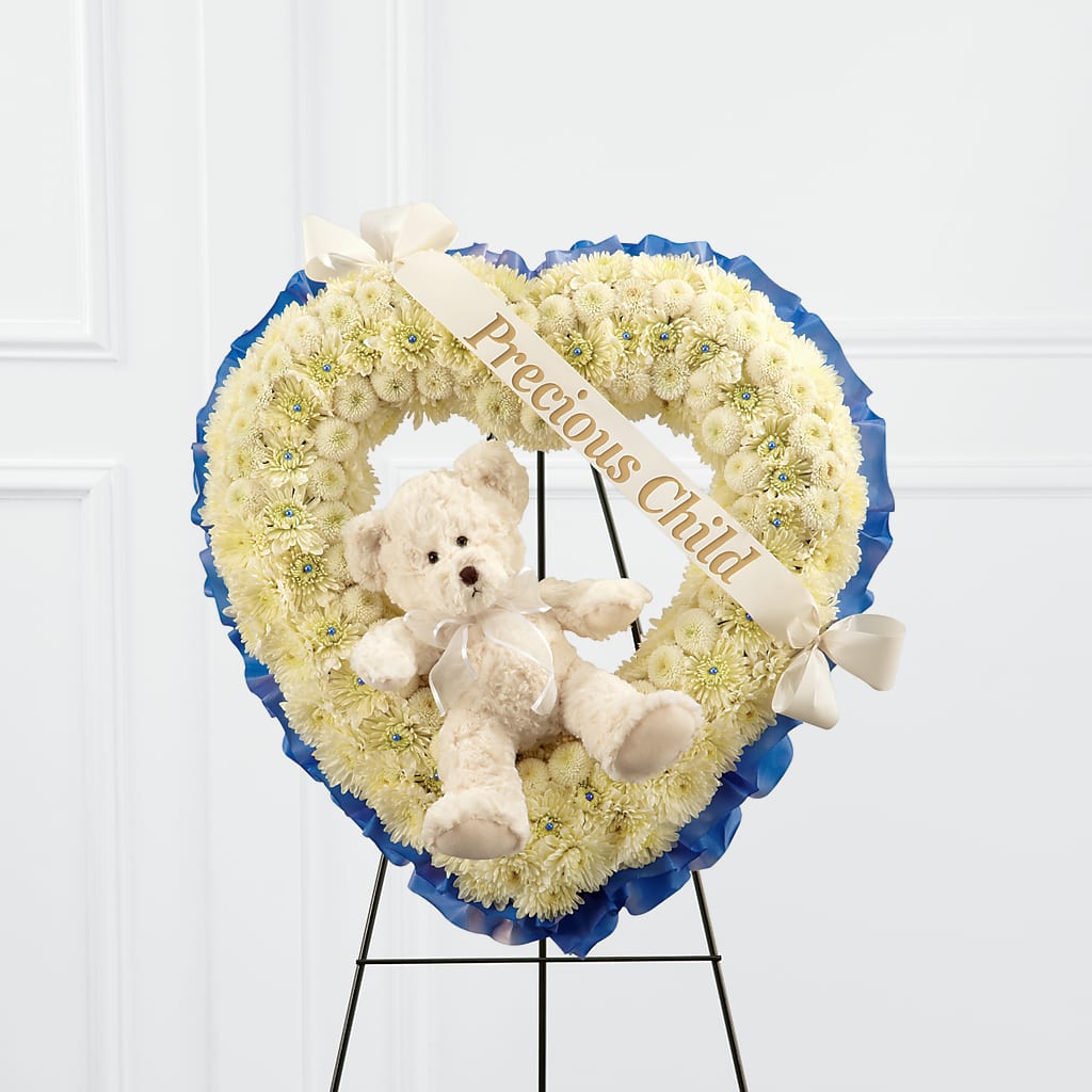 Precious Child Standing Heart – The Love Bug Flowers, Timmins ON