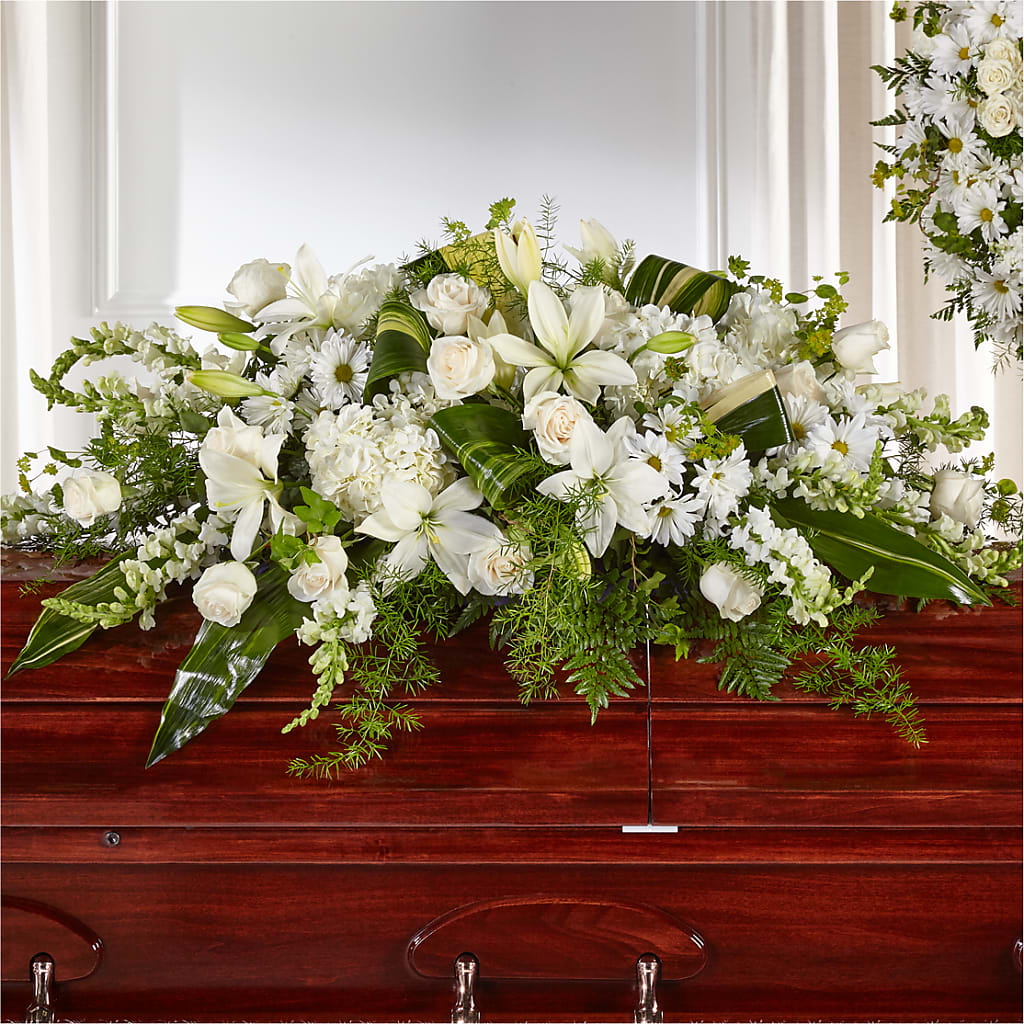 Abundance Casket Spray – The Love Bug Flowers, Timmins ON