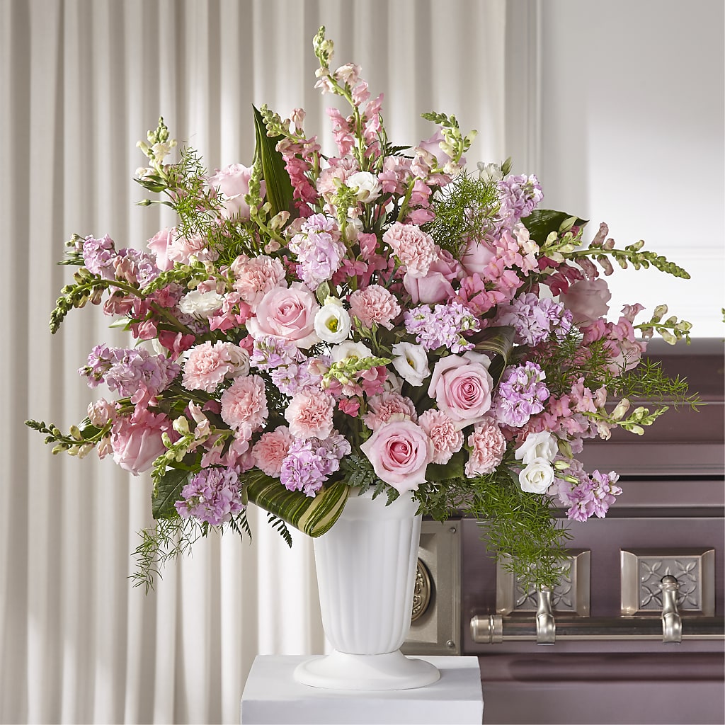 Divine Comfort Arrangement – The Love Bug Flowers, Timmins ON