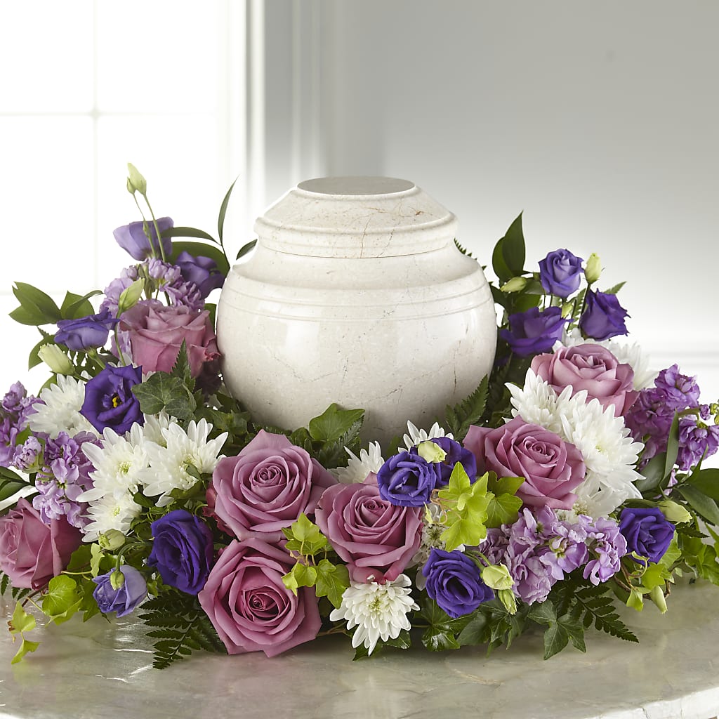 Blooming Sympathy Cremation Adornment – The Love Bug Flowers, Timmins ON