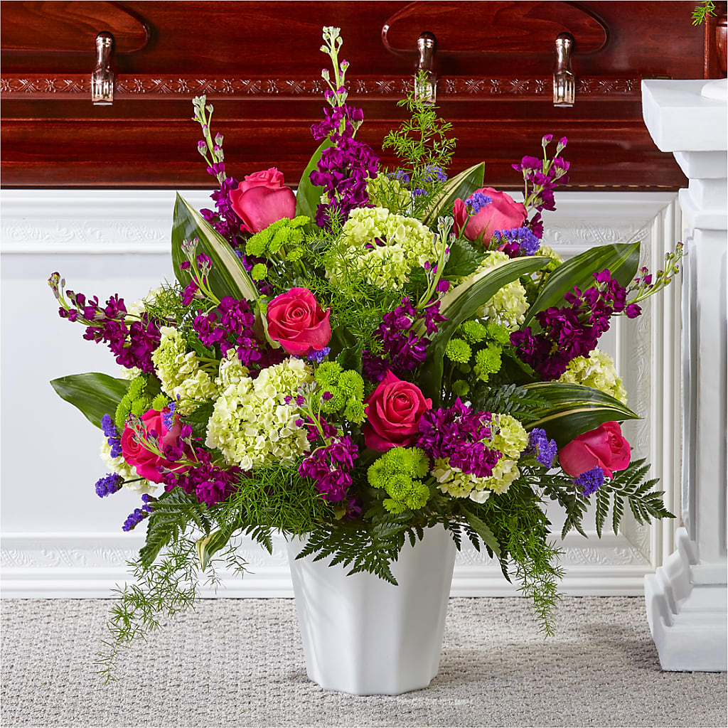 Beautiful Horizons Floor Basket – The Love Bug Flowers, Timmins ON