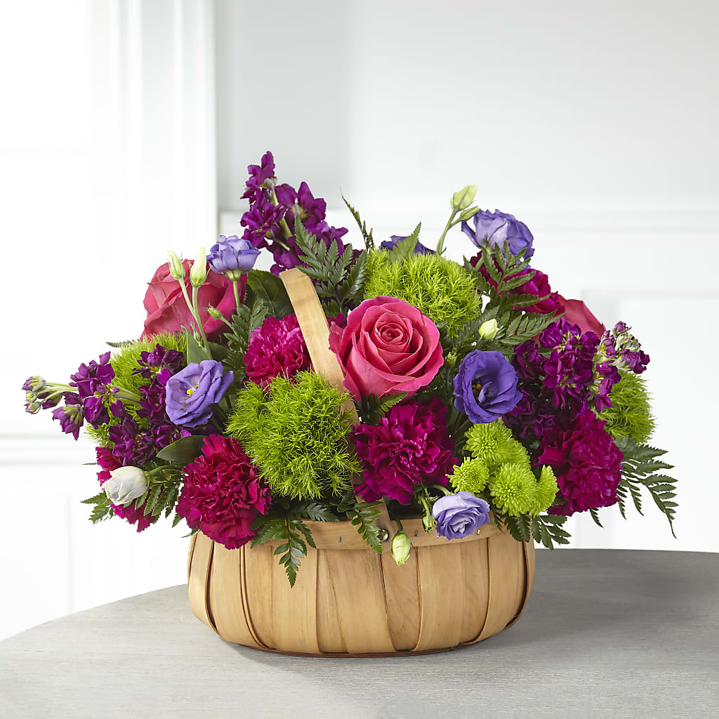 Serene Sanctuary Basket – The Love Bug Flowers, Timmins ON