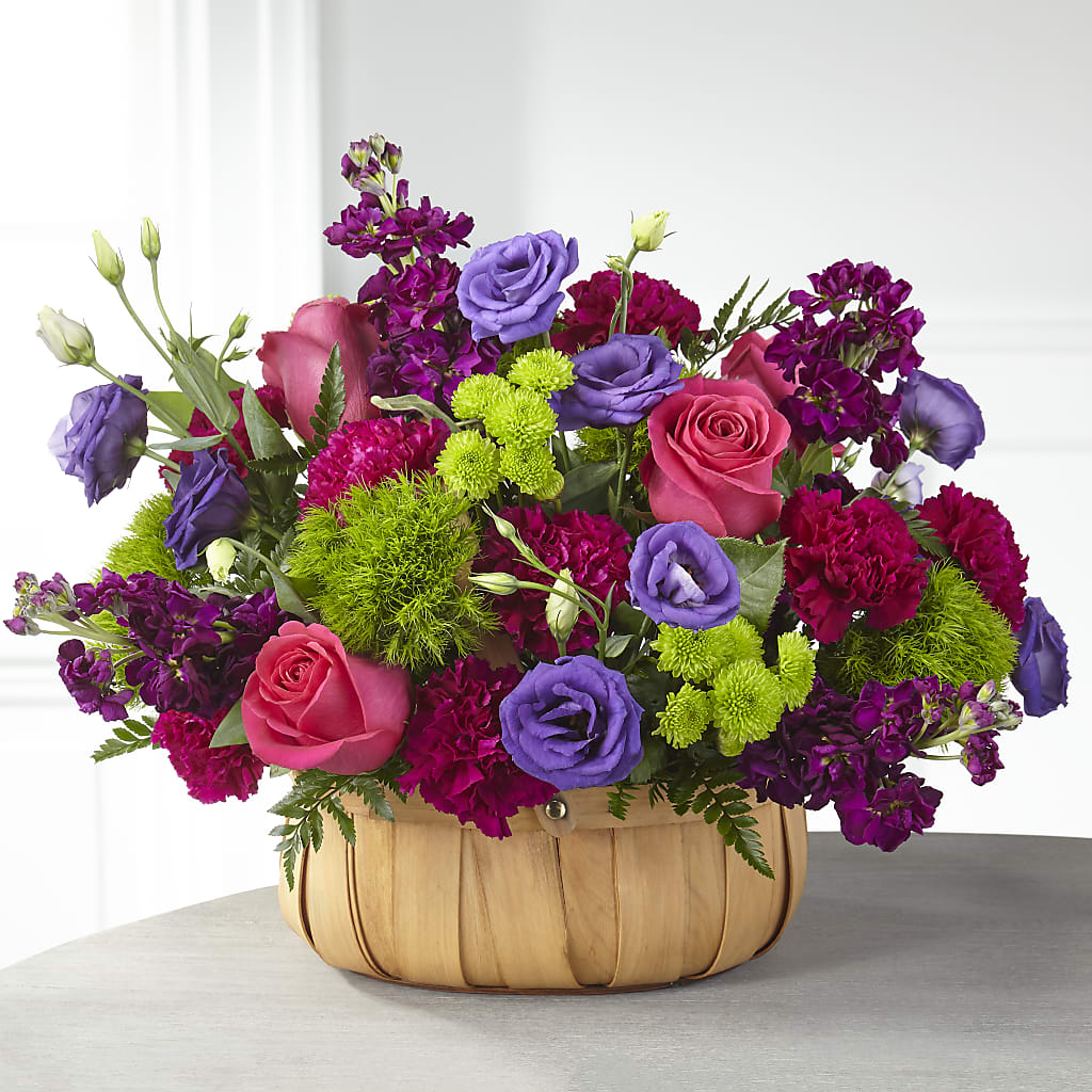 Serene Sanctuary Basket – The Love Bug Flowers, Timmins ON