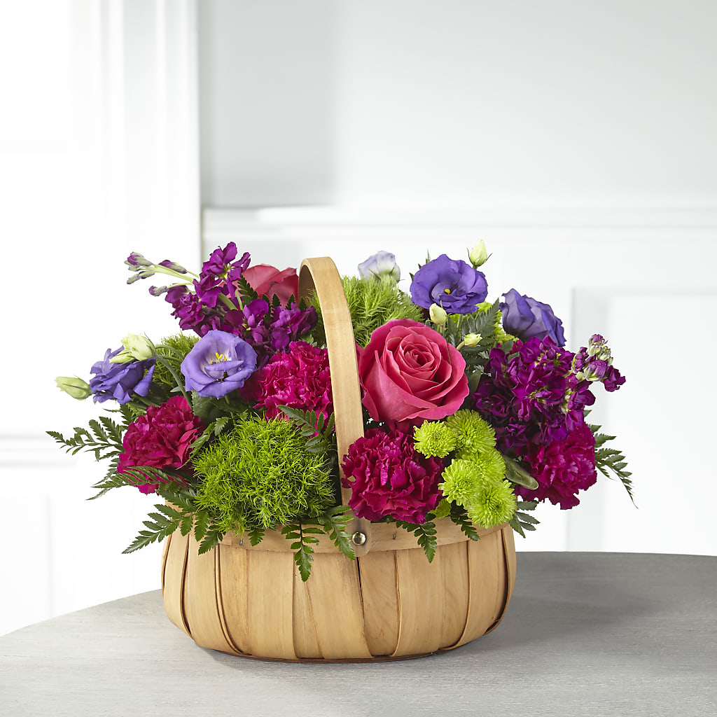 Serene Sanctuary Basket – The Love Bug Flowers, Timmins ON