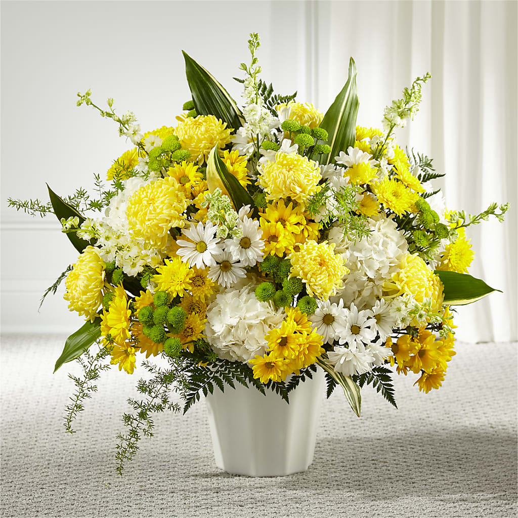 Unity & Grace Floor Basket – The Love Bug Flowers, Timmins ON