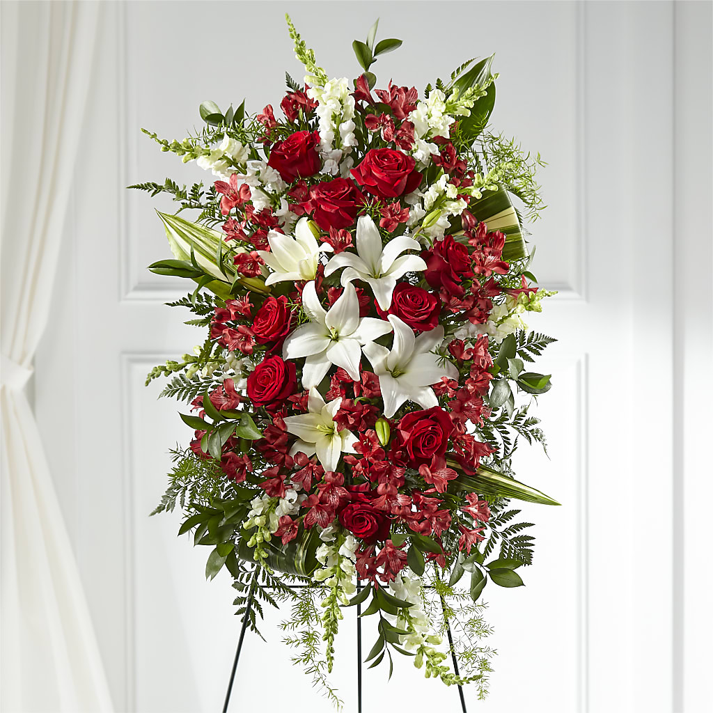 Everlasting Memory Standing Spray – The Love Bug Flowers, Timmins ON