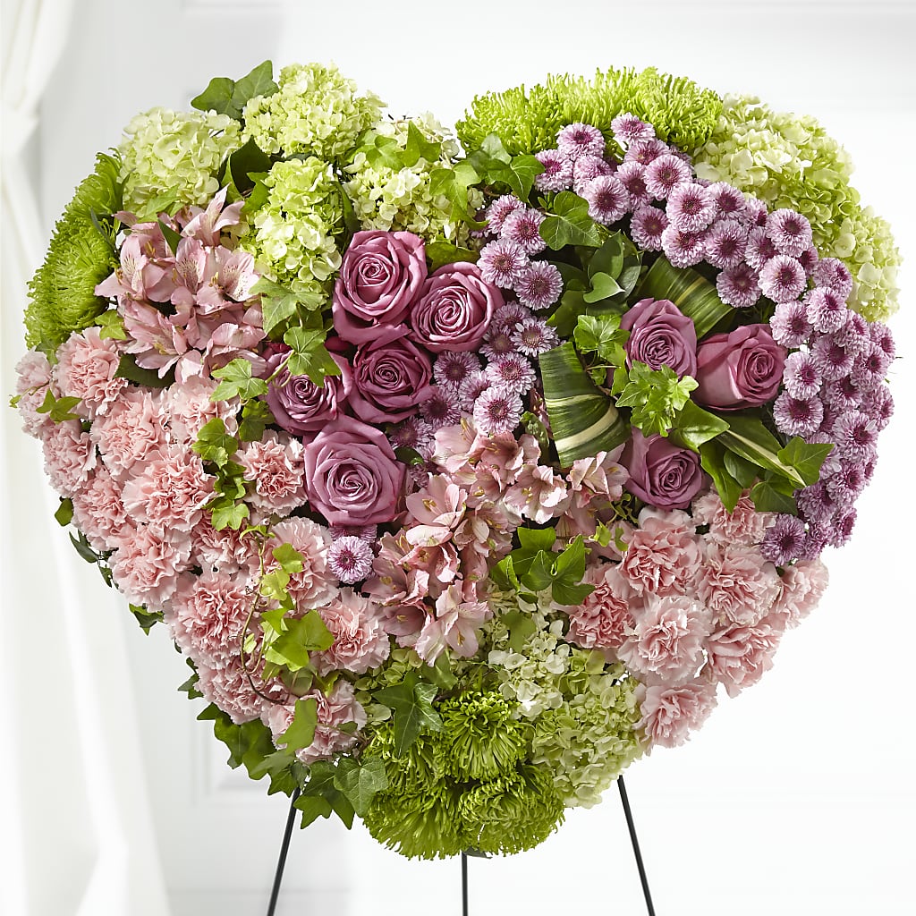 Heartwarming Standing Heart – The Love Bug Flowers, Timmins ON