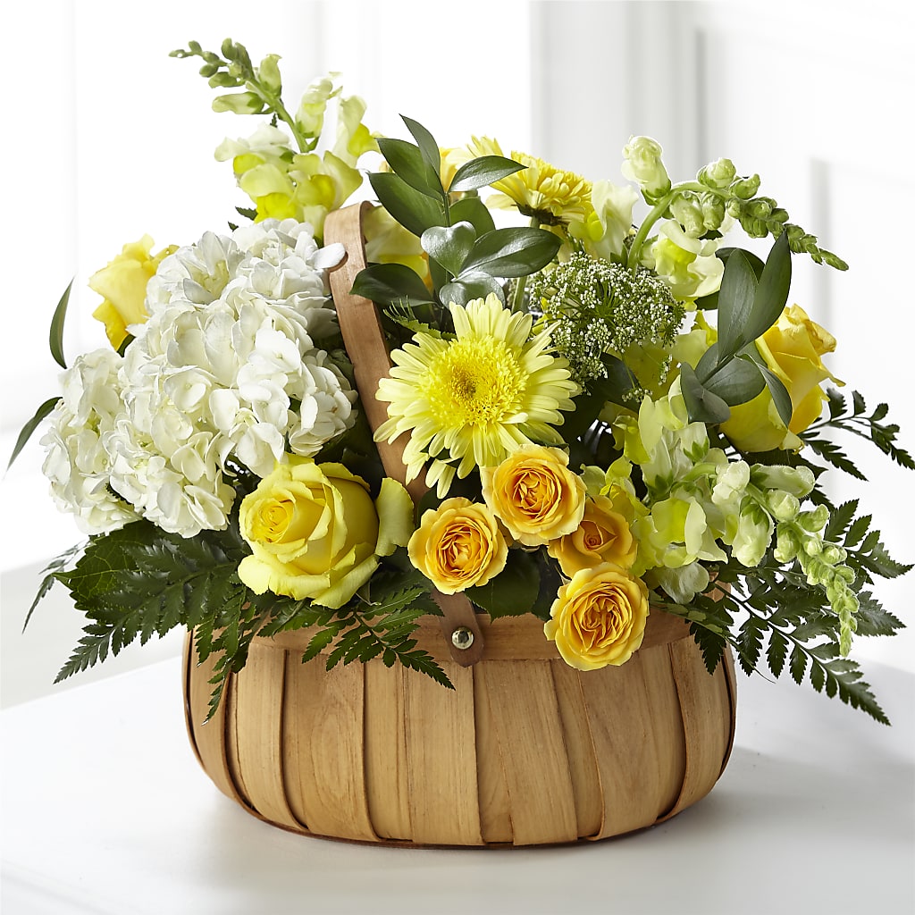 Rustic Remembrance Basket – The Love Bug Flowers, Timmins ON