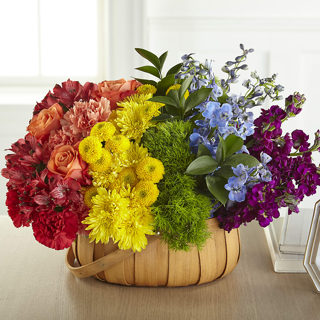 Prideful Basket – The Love Bug Flowers, Timmins ON