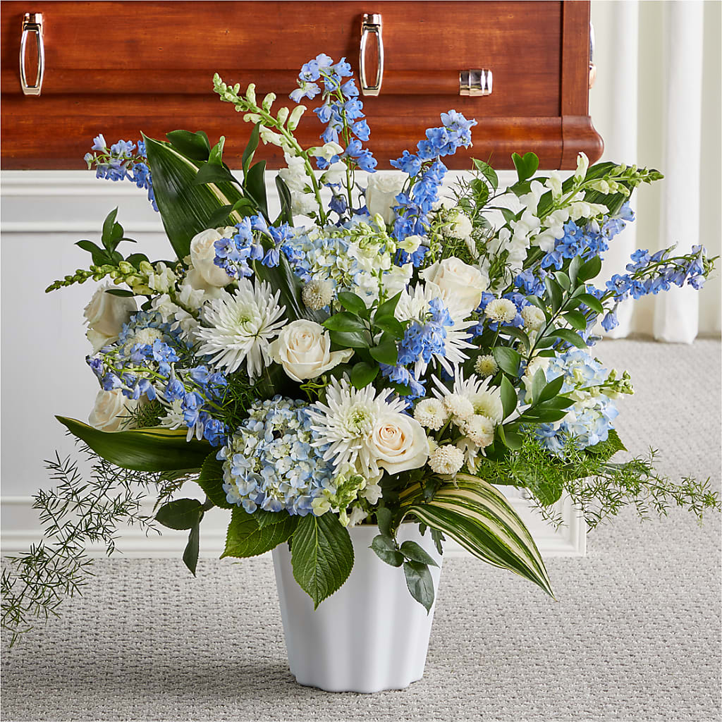 Everlasting Memories Floor Basket – The Love Bug Flowers, Timmins ON