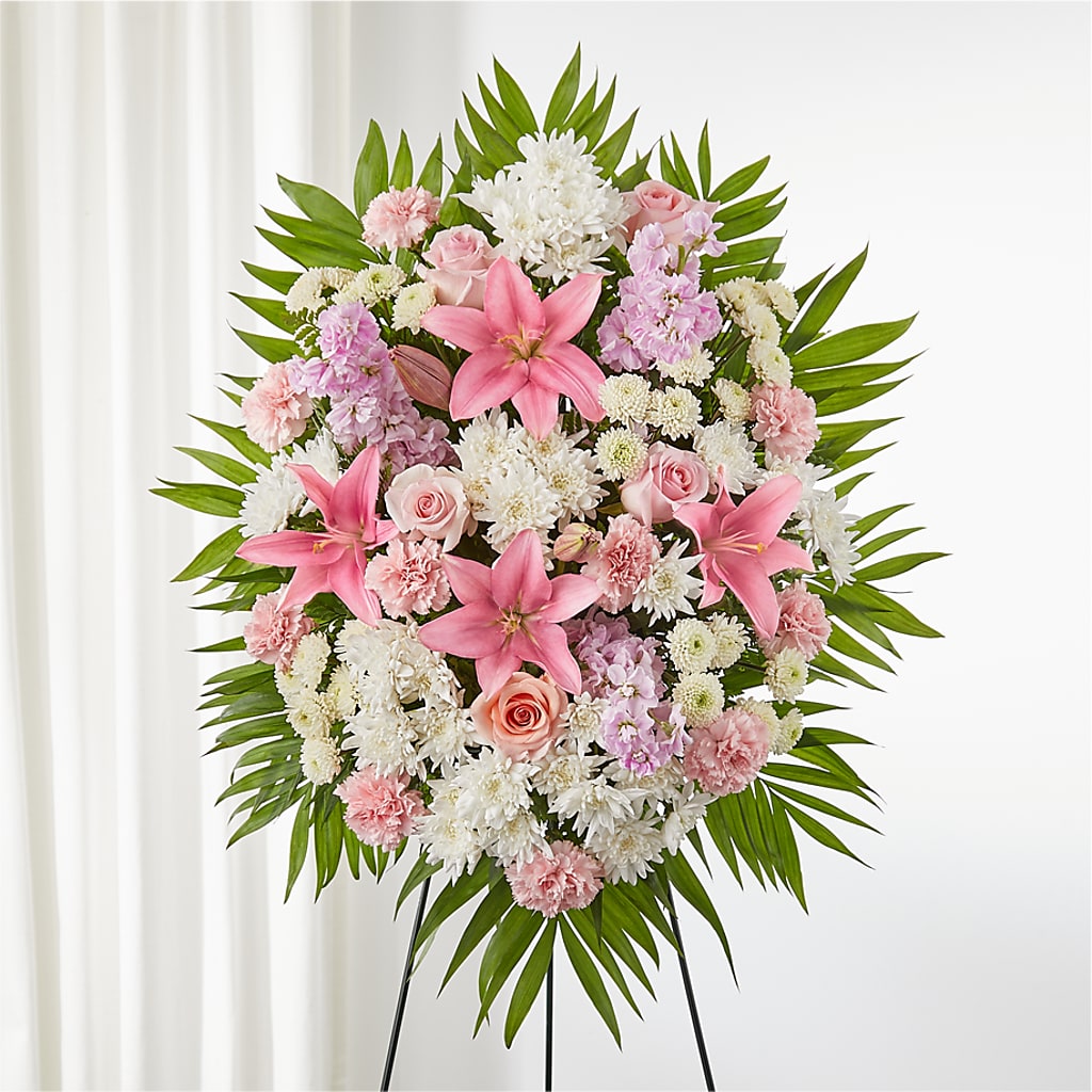 Offering Solace Standing Spray – The Love Bug Flowers, Timmins ON