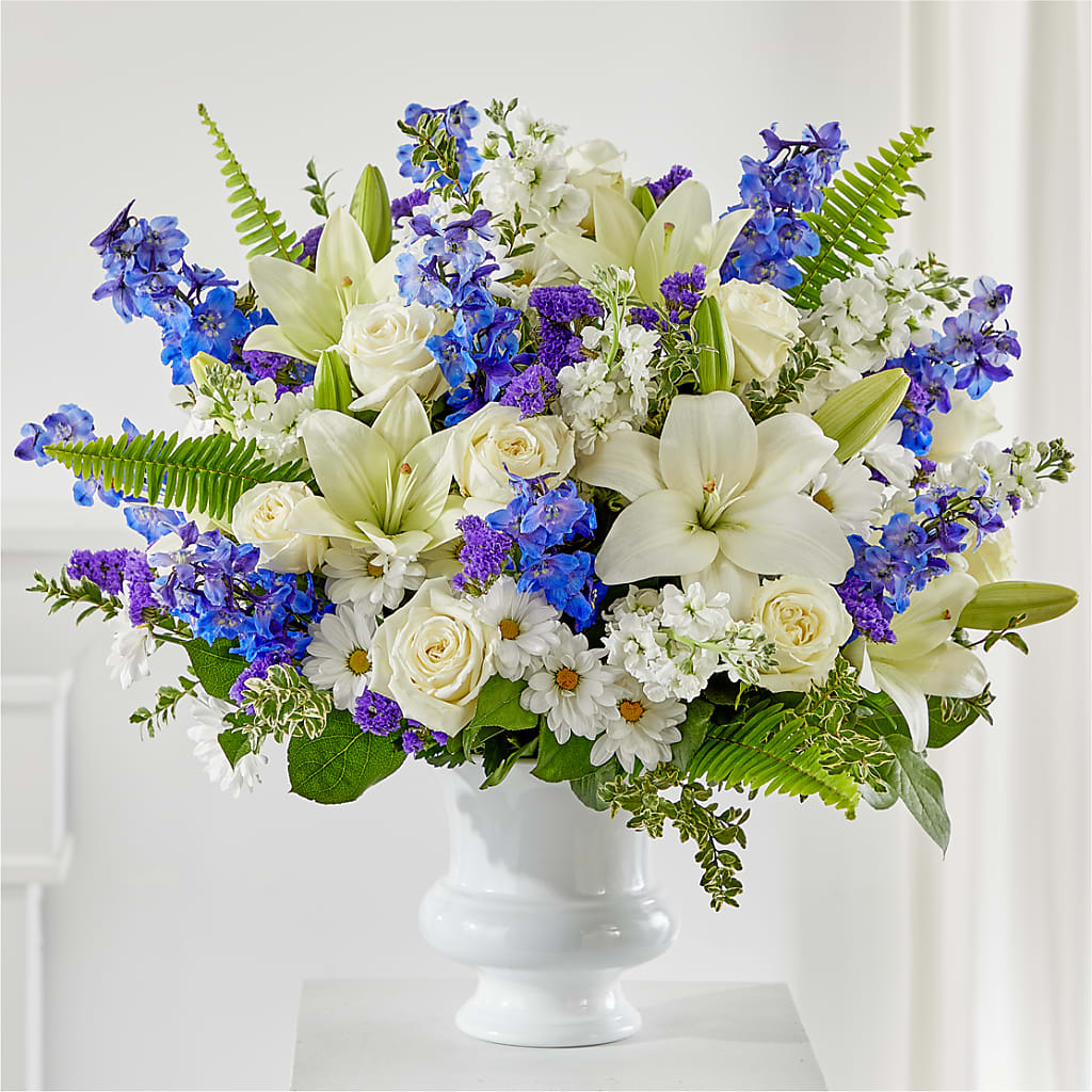 Expressions of Hope Urn Arrangement – The Love Bug Flowers, Timmins ON