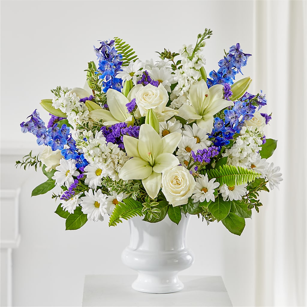 Expressions of Hope Urn Arrangement – The Love Bug Flowers, Timmins ON