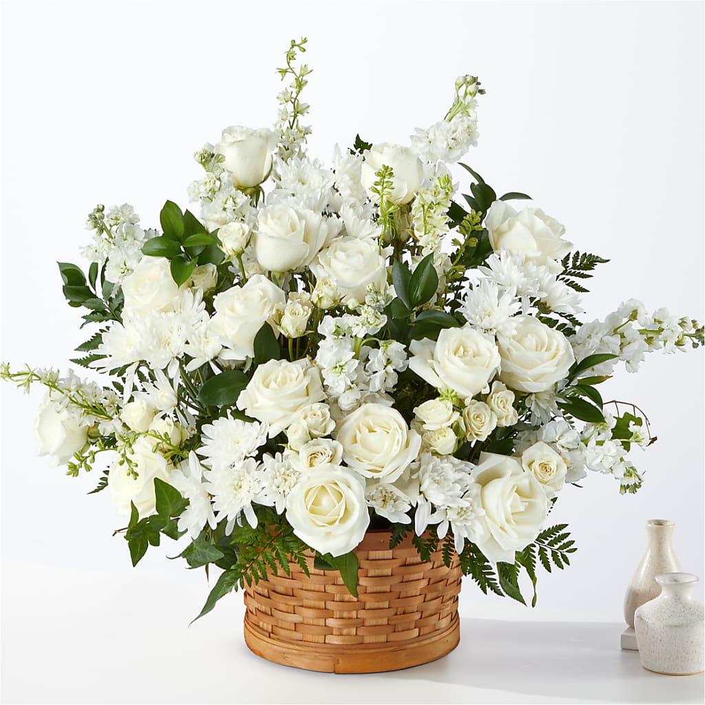 Heartfelt Condolences Arrangement – The Love Bug Flowers, Timmins ON