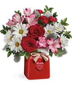 Bouquet Chérie champêtre de Teleflora