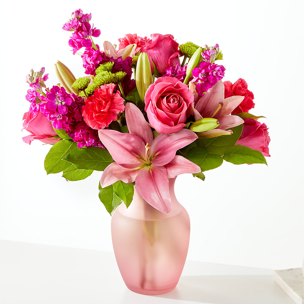 Watermelon Crush Bouquet – The Love Bug Flowers, Timmins ON