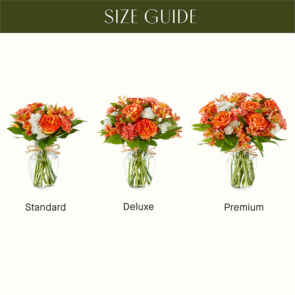 Apricot Glow Bouquet – The Love Bug Flowers, Timmins ON