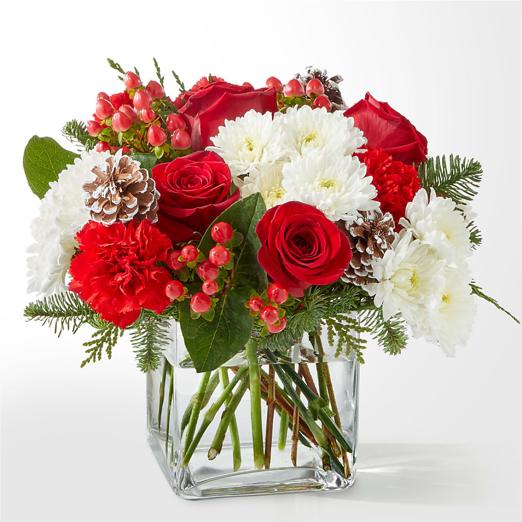 Snow Angel Bouquet – The Love Bug Flowers, Timmins ON
